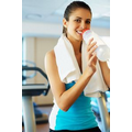 100% Cotton Velour Fitness Towel - Blank (11"x44")